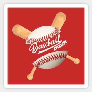 Baseball Mum - Baseball Lovers Sticker